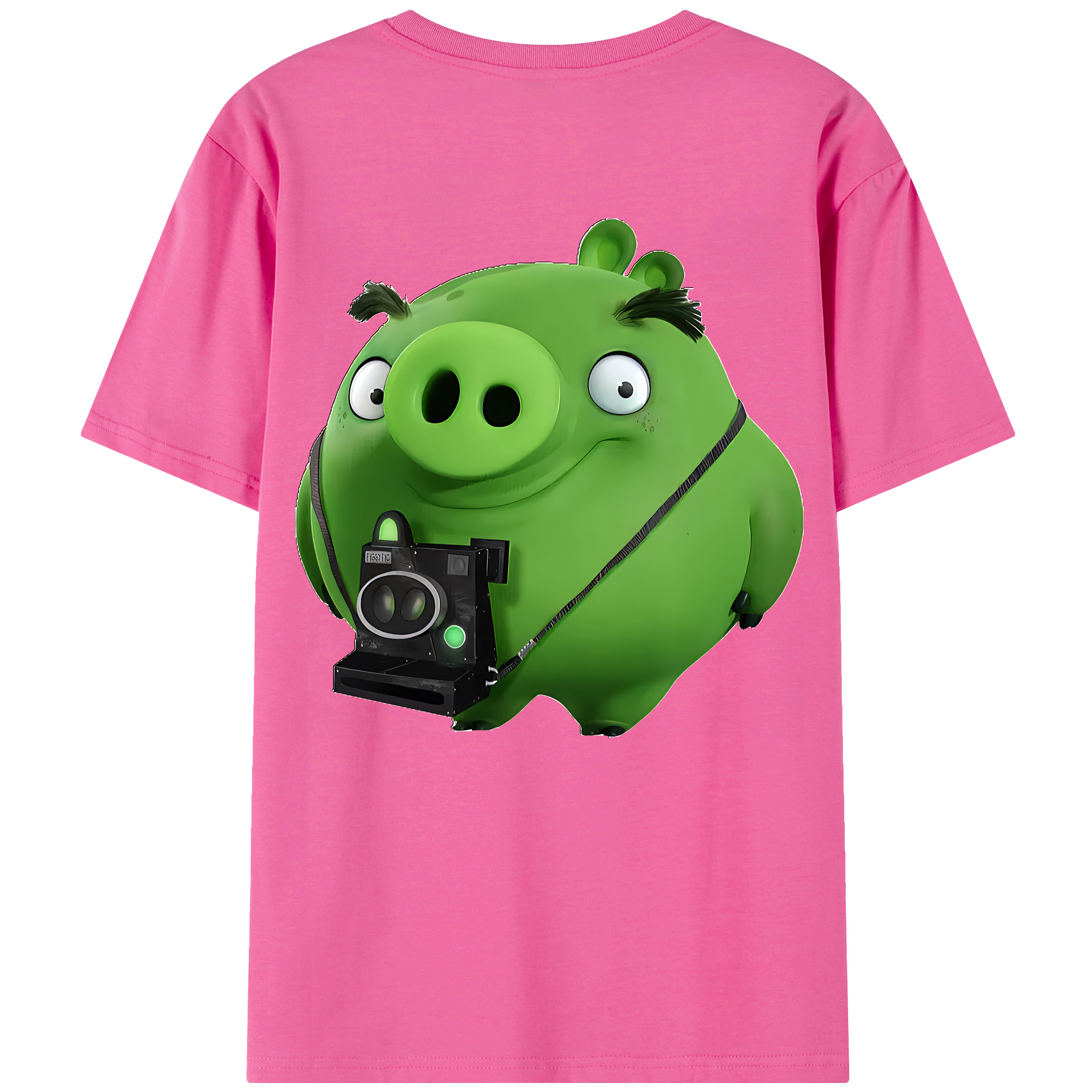 （画像用） Angry Birds アングリーバード レディース半袖Tシャツ(バックプリント)